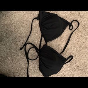 Hollister Black Bikini Top